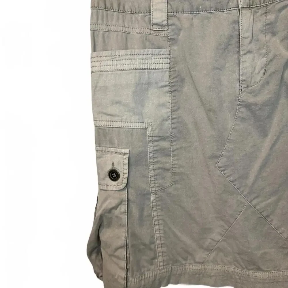 Y2K Khaki Cargo Utility‎ Skirt -Medium